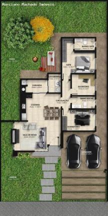 Imagem Casa com 3 Quartos à Venda, em Camobi - Santa Maria Imagem Casa com 3 Quartos à Venda, em Camobi - Santa Maria
