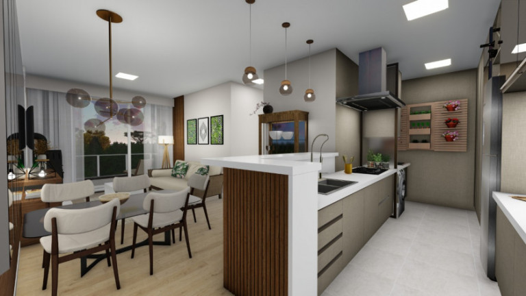 Imagem Apartamento com 3 Quartos à Venda, 99 m² em Centro  - Canela