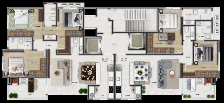 Imagem Apartamento com 3 Quartos à Venda, 9.756 m² em Itapema - Itapema Imagem Apartamento com 3 Quartos à Venda, 9.756 m² em Itapema - Itapema