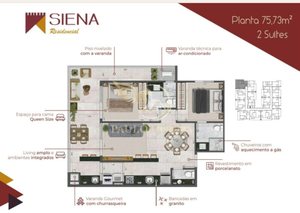 Imagem Apartamento com 2 Quartos à Venda, 76 m² em Itaguá - Ubatuba Imagem Apartamento com 2 Quartos à Venda, 76 m² em Itaguá - Ubatuba