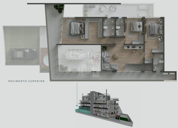 Imagem Apartamento com 4 Quartos à Venda, 189 m² em Praia Brava - Itajaí