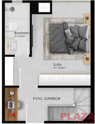 Imagem Apartamento com 1 Quarto à Venda, 50 m² em Estados - Balneário Camboriú Imagem Apartamento com 1 Quarto à Venda, 50 m² em Estados - Balneário Camboriú