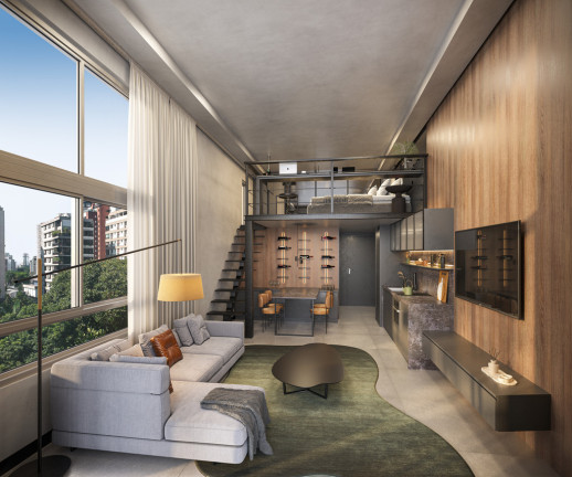 Imagem Apartamento com 1 Quarto à Venda, 36 m² em Itaim Bibi - São Paulo Imagem Apartamento com 1 Quarto à Venda, 36 m² em Itaim Bibi - São Paulo