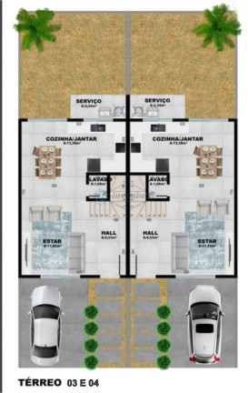Imagem Casa de Condomínio com 3 Quartos à Venda, 100 m² em Boqueirão - Curitiba