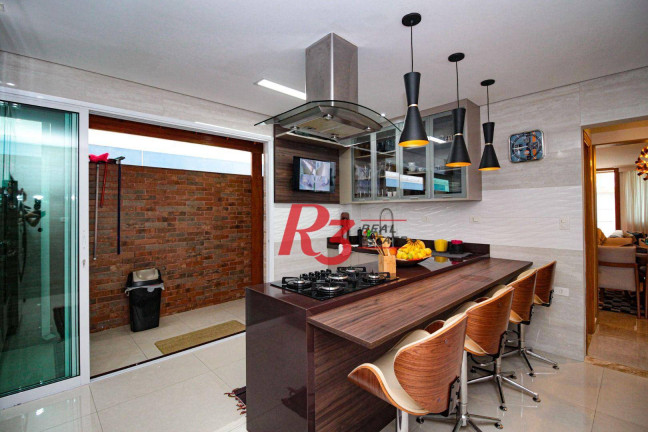 Imagem Casa com 3 Quartos à Venda, 130 m² em Ponta Da Praia - Santos Imagem Casa com 3 Quartos à Venda, 130 m² em Ponta Da Praia - Santos