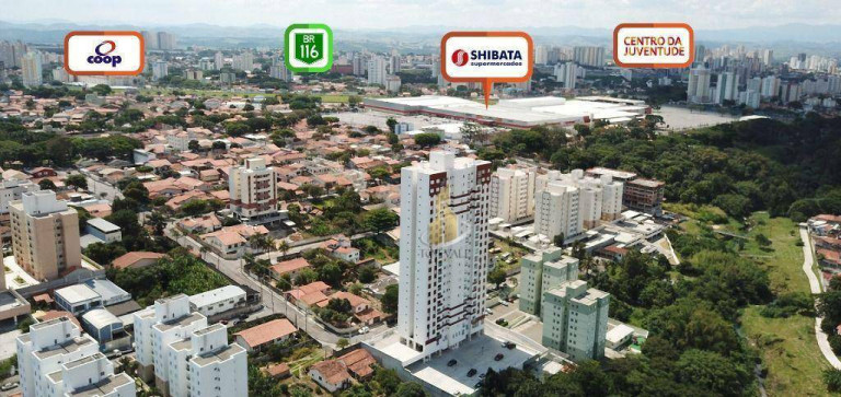 Imagem Apartamento com 2 Quartos à Venda, 67 m² em Jardim Oriente - São José Dos Campos