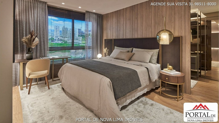 Imagem Apartamento com 4 Quartos à Venda, 199 m² em Vila Da Serra - Nova Lima