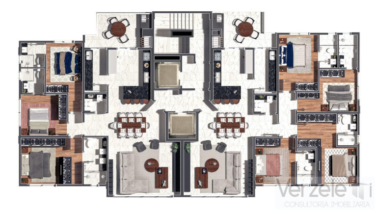 Imagem Apartamento com 3 Quartos à Venda, 132 m² em Pioneiros - Balneário Camboriú