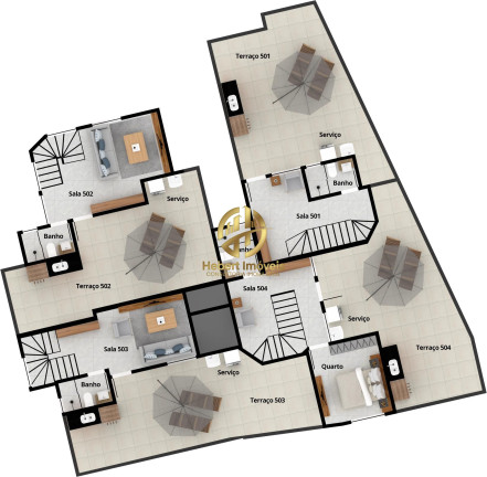 Imagem Apartamento com 3 Quartos à Venda, 53 m² em Boa Vista - Vespasiano