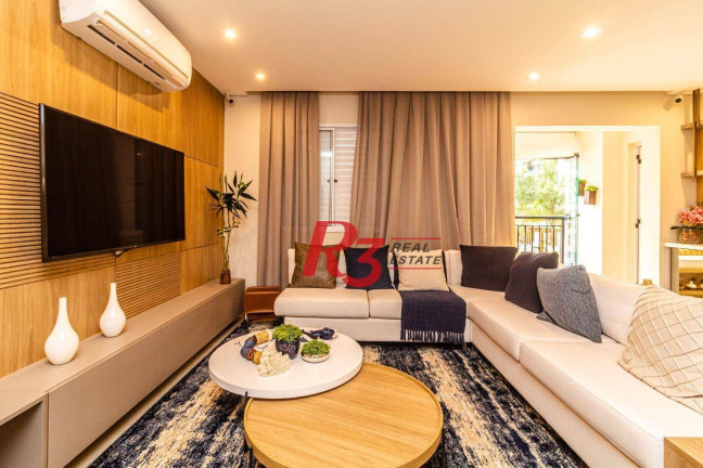 Imagem Apartamento com 3 Quartos à Venda ou Locação, 84 m² em Marapé - Santos