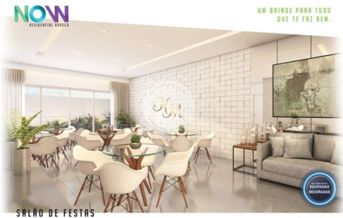 Apartamento com 2 Quartos à Venda, 54 m² em Rochdale - Osasco