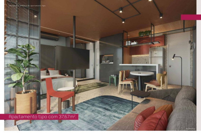 Imagem Apartamento com 1 Quarto à Venda, 37 m² em Tirol - Natal