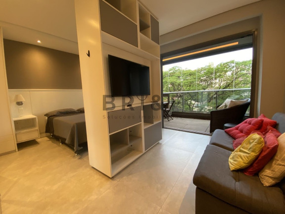 Apartamento com 1 Quarto para Alugar, 41 m² em Brooklin  - São Paulo