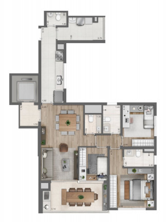Imagem Apartamento com 4 Quartos à Venda, 158 m² em Perdizes - São Paulo Imagem Apartamento com 4 Quartos à Venda, 158 m² em Perdizes - São Paulo