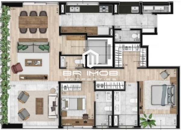 Imagem Imóvel com 2 Quartos à Venda, 134 m² em Cerqueira César - São Paulo Imagem Imóvel com 2 Quartos à Venda, 134 m² em Cerqueira César - São Paulo