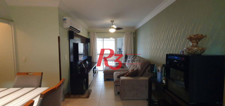Imagem Apartamento com 2 Quartos à Venda, 102 m² em Gonzaga - Santos