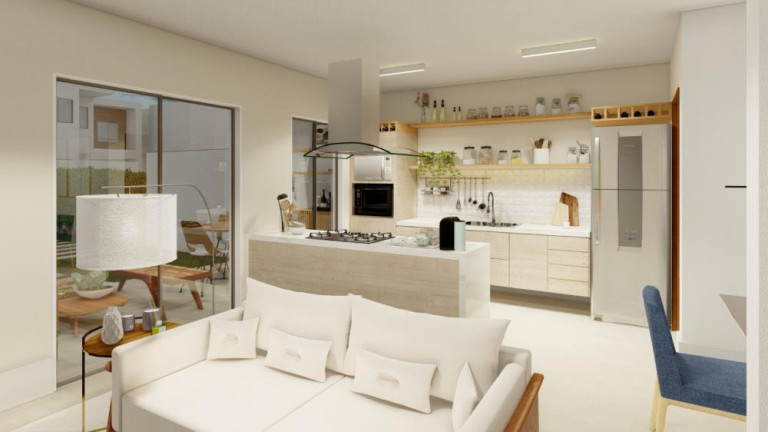 Imagem Casa de Condomínio com 3 Quartos à Venda, 92 m² em Centro - Eusébio Imagem Casa de Condomínio com 3 Quartos à Venda, 92 m² em Centro - Eusébio