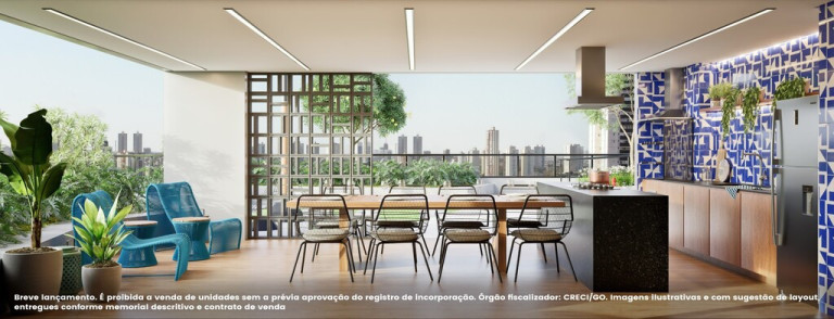 Imagem Apartamento com 1 Quarto à Venda, 57 m² em Setor Central - Goiânia