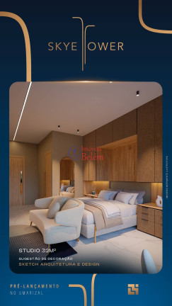 Imagem Apartamento com 1 Quarto à Venda, 32 m² em Umarizal - Belém Imagem Apartamento com 1 Quarto à Venda, 32 m² em Umarizal - Belém