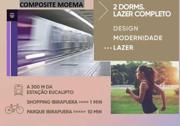 Imagem Apartamento com 2 Quartos à Venda, 37 m² em Moema - São Paulo Imagem Apartamento com 2 Quartos à Venda, 37 m² em Moema - São Paulo