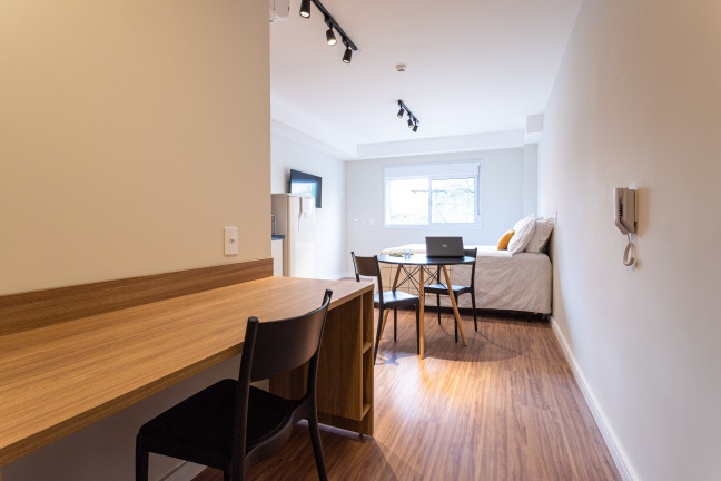 Imagem Apartamento com 1 Quarto para Alugar, 28 m² em Vila Clementino - São Paulo