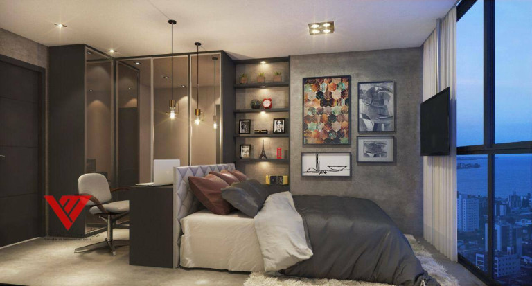Imagem Apartamento com 1 Quarto à Venda, 41 m² em Tambaú - João Pessoa