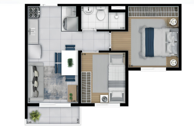 Imagem Imóvel com 2 Quartos à Venda, 32 m² em Jaraguá - São Paulo Imagem Imóvel com 2 Quartos à Venda, 32 m² em Jaraguá - São Paulo