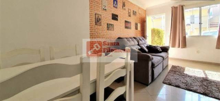 Imagem Casa de Condomínio com 2 Quartos à Venda, 62 m² em Vila Homero Thon - Santo André Imagem Casa de Condomínio com 2 Quartos à Venda, 62 m² em Vila Homero Thon - Santo André