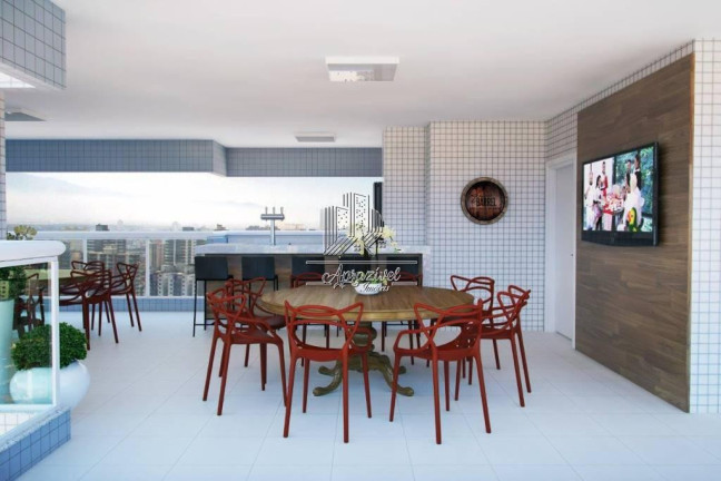 Imagem Apartamento com 1 Quarto à Venda, 52 m² em Campo Da Aviacao - Praia Grande