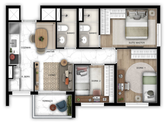 Imagem Apartamento com 2 Quartos à Venda, 41 m² em Vila Guarani (z Sul) - São Paulo Imagem Apartamento com 2 Quartos à Venda, 41 m² em Vila Guarani (z Sul) - São Paulo