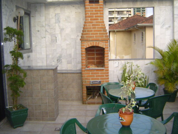 Imagem Casa com 3 Quartos para Alugar, 320 m² em Gonzaga - Santos Imagem Casa com 3 Quartos para Alugar, 320 m² em Gonzaga - Santos