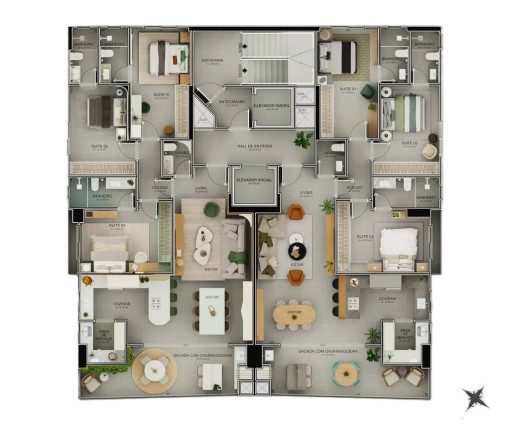 Imagem Imóvel com 3 Quartos à Venda, 120 m² em Meia Praia - Itapema Imagem Imóvel com 3 Quartos à Venda, 120 m² em Meia Praia - Itapema