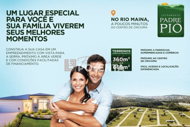 Imagem Terreno à Venda, 450 m² em Vila Floresta Ii - Criciúma