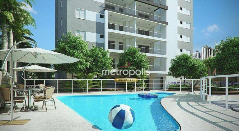 Imagem Apartamento com 2 Quartos à Venda, 64 m² em Centro - São Caetano Do Sul