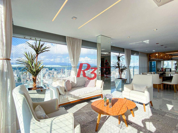 Imagem Cobertura com 4 Quartos à Venda, 450 m² em Gonzaga - Santos