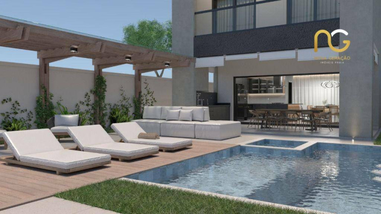 Casa com 3 Quartos à Venda, 230 m² em Mirim - Praia Grande