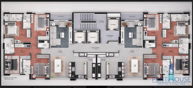 Imagem Apartamento com 4 Quartos à Venda, 238 m² em Centro - Balneário Camboriú