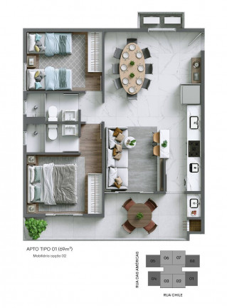 Imagem Apartamento com 2 Quartos à Venda, em Praia Das Toninhas - Ubatuba Imagem Apartamento com 2 Quartos à Venda, em Praia Das Toninhas - Ubatuba