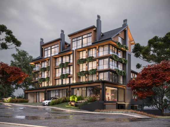 Imagem Apartamento com 1 Quarto à Venda, 47 m² em Floresta - Gramado Imagem Apartamento com 1 Quarto à Venda, 47 m² em Floresta - Gramado