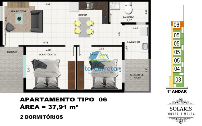 Imagem Apartamento com 2 Quartos à Venda, 37 m² em Itaquera - São Paulo