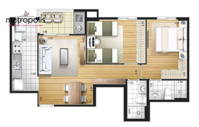 Imagem Apartamento com 2 Quartos à Venda, 64 m² em Fundação - São Caetano Do Sul Imagem Apartamento com 2 Quartos à Venda, 64 m² em Fundação - São Caetano Do Sul