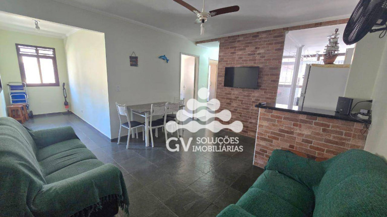 Apartamento com 2 Quartos para Alugar, 65 m² em Praia Do Sapê - Ubatuba