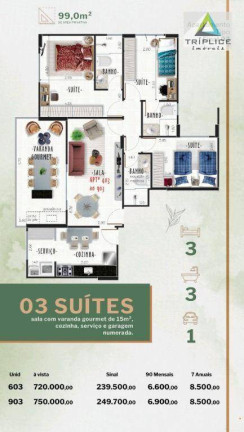 Imagem Apartamento com 2 Quartos à Venda, 123 m² em Jardim Glória - Juiz De Fora Imagem Apartamento com 2 Quartos à Venda, 123 m² em Jardim Glória - Juiz De Fora