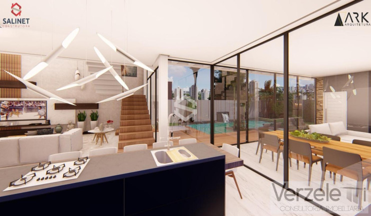 Imagem Casa com 3 Quartos à Venda, 309 m² em Jardim Dourado - Porto Belo