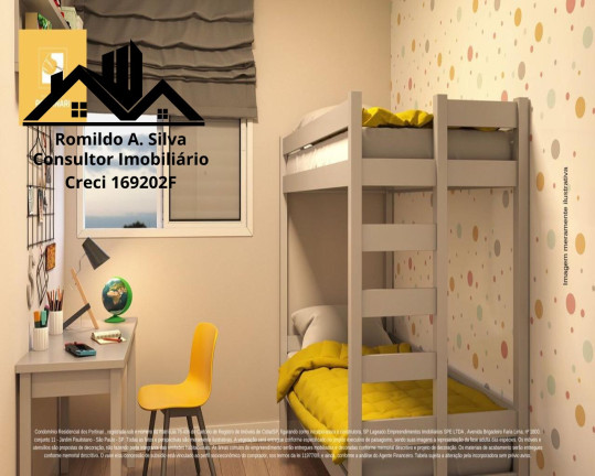 Imagem Apartamento com 2 Quartos à Venda, 44 m²em Recanto Vista Alegre - Cotia