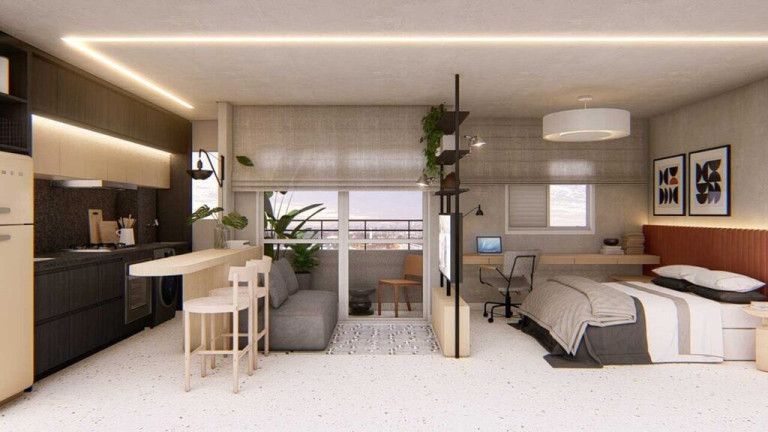 Imagem Imóvel com 1 Quarto à Venda, 32 m² em Vila Paulicéia - São Paulo Imagem Imóvel com 1 Quarto à Venda, 32 m² em Vila Paulicéia - São Paulo