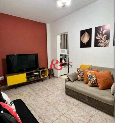 Imagem Apartamento com 1 Quarto à Venda, 50 m² em Gonzaga - Santos Imagem Apartamento com 1 Quarto à Venda, 50 m² em Gonzaga - Santos