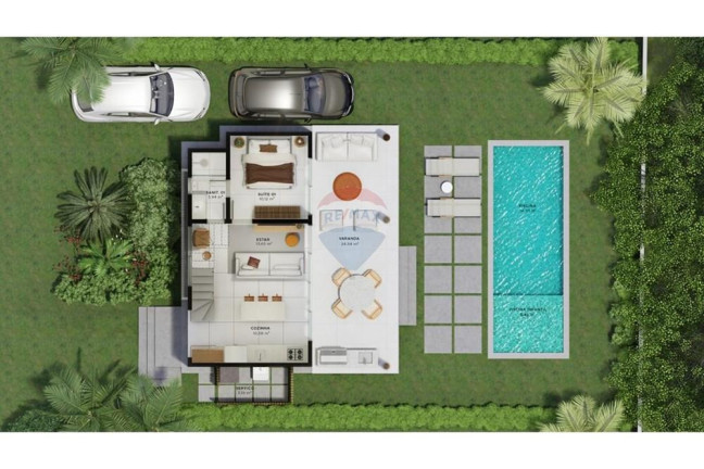 Imagem Casa à Venda, 122 m² em Praia Do Forte - Mata De São João Imagem Casa à Venda, 122 m² em Praia Do Forte - Mata De São João