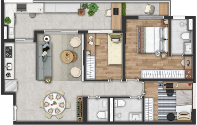 Imagem Imóvel com 3 Quartos à Venda, 84 m² em Butantã - São Paulo