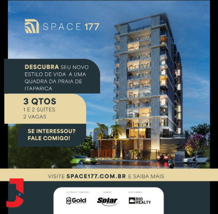 Imagem Apartamento com 3 Quartos à Venda,  em Praia De Itaparica - Vila Velha